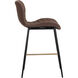 Lyla 37 inch Antique Brown Counter Stool, Set Of 2